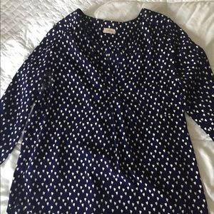 Picket mini tulip blouse from Stitch Fix